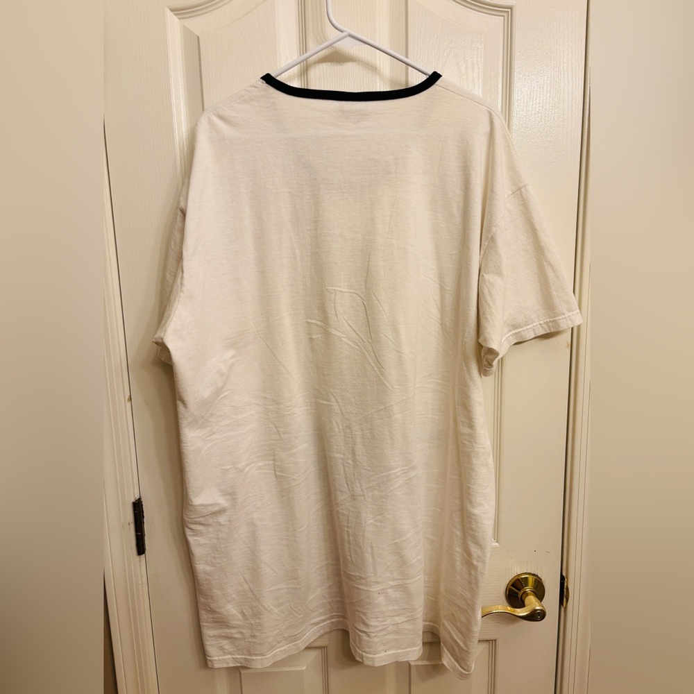 Emerson Street Vintage Cat Person T-Shirt - White Women’s One Size Fits All - Picture 4 of 10